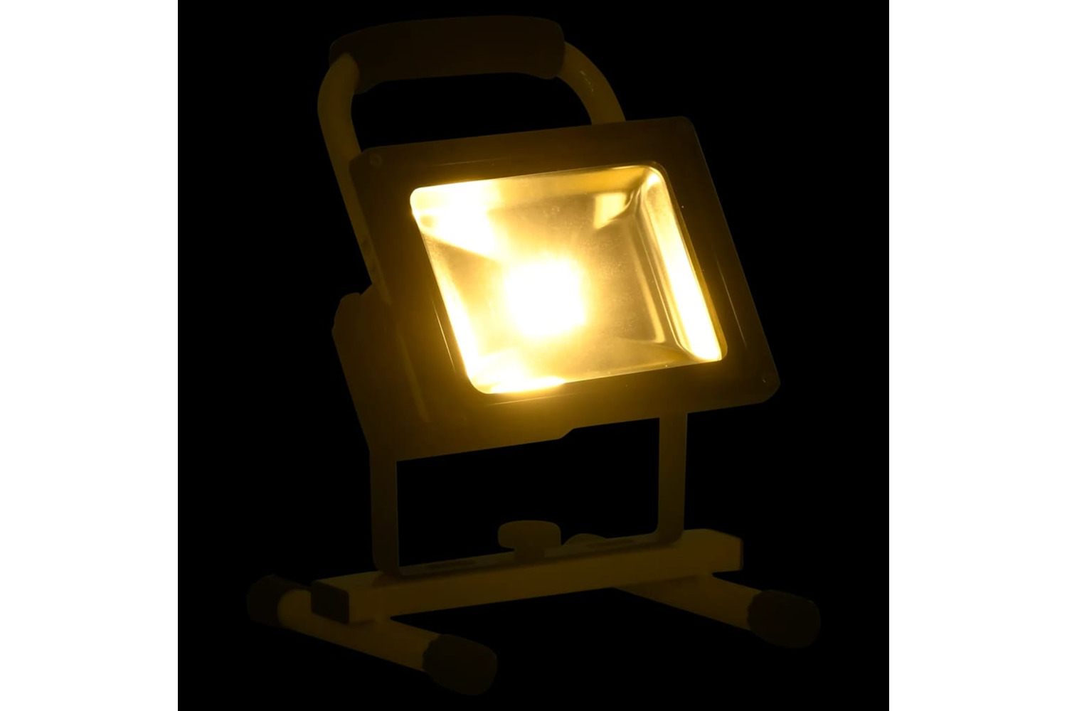 vidaXL 149665 Rechargeable Led Spotlight With Handle 30 W Warm White