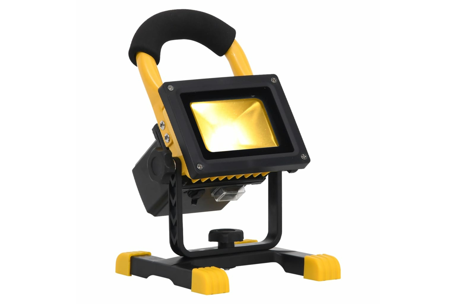 vidaXL 149663 Rechargeable Led Spotlight With Handle 10 W Warm White