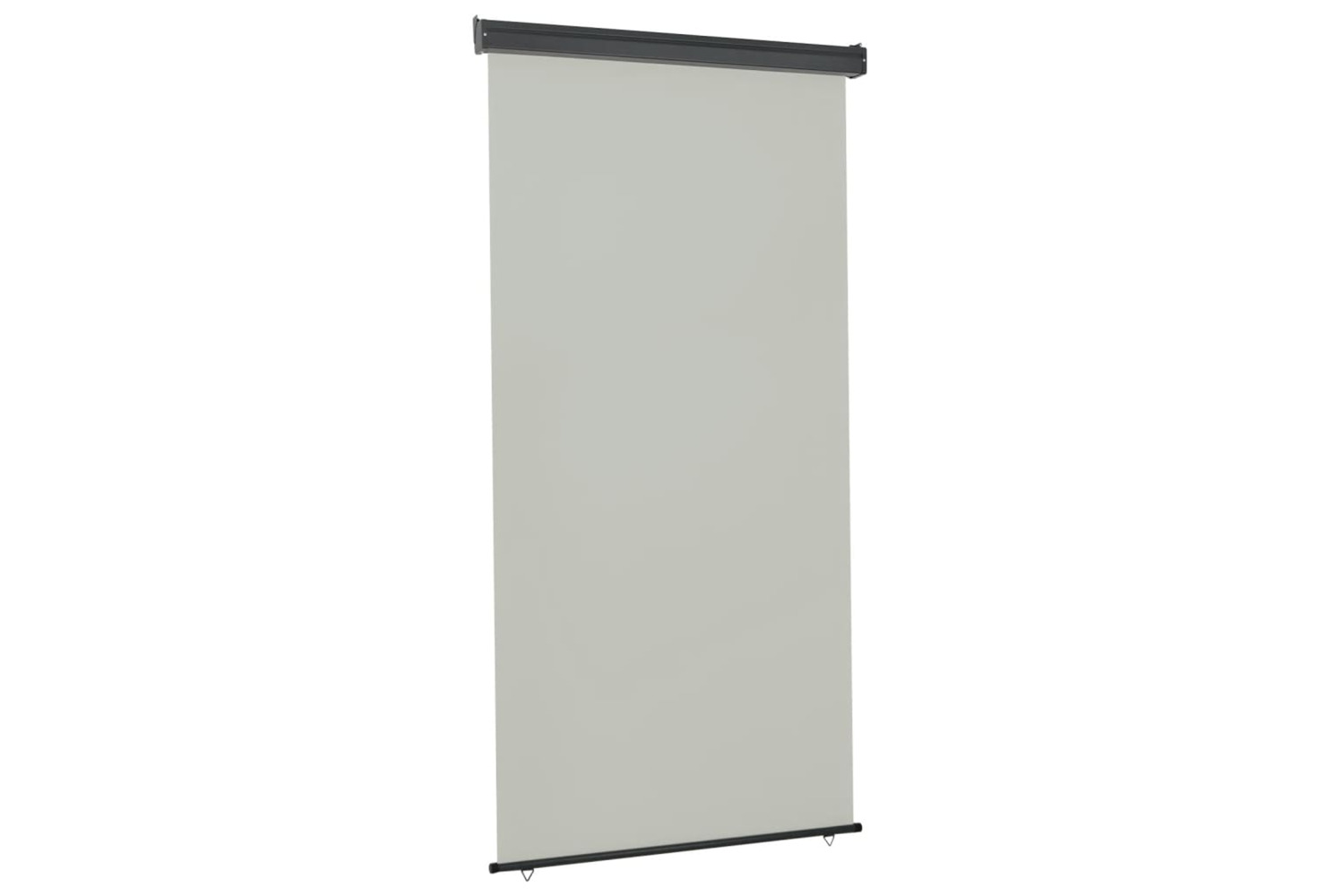 vidaXL Balcony Side Awning 122x250cm Grey