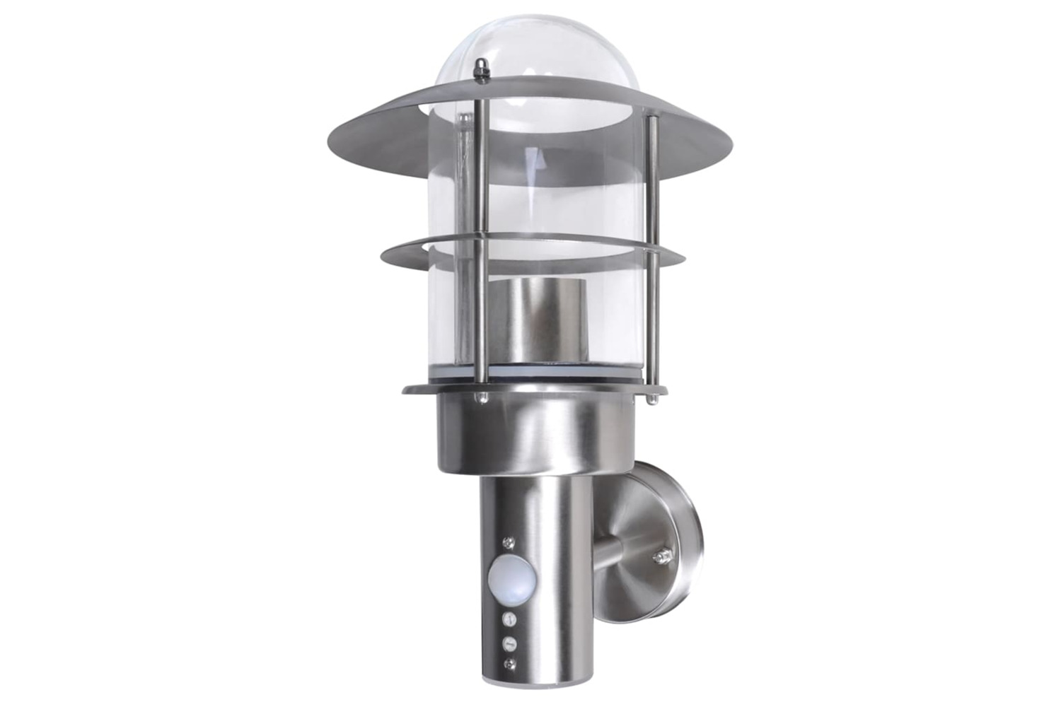 vidaXL 40704 Patio Wall Light Stainless Steel Lamp