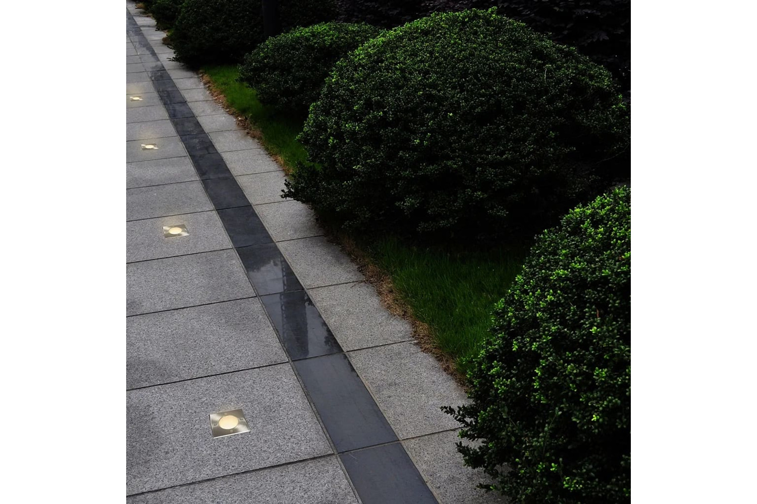 vidaXL 160437 Outdoor Ground Lights 12 Pcs Square