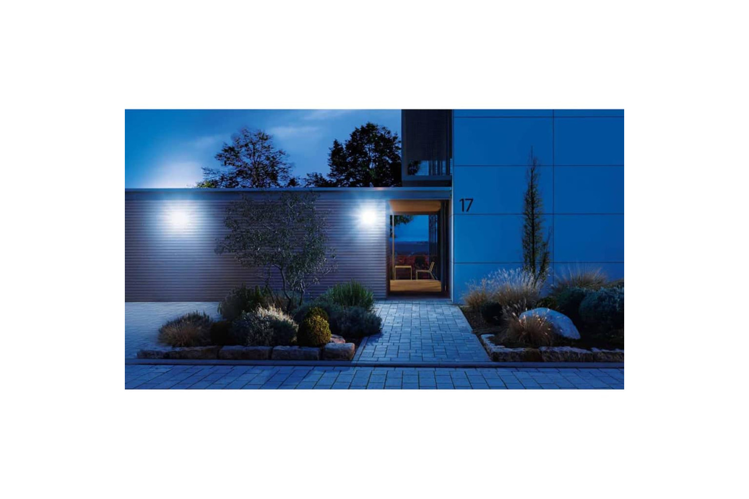 Steinel 416794 Sensor Floodlight Xled Home 2 Silver 033057