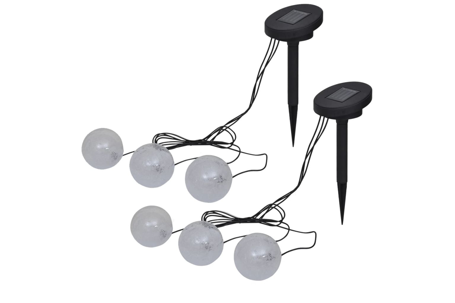 vidaXL 277120 Floating Lamps 6 Pcs Led For Pond And Pool