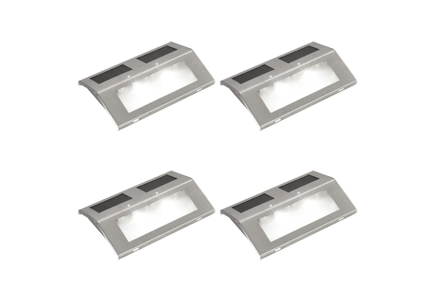 vidaXL 40757 Solar 4 X Stair Lamp