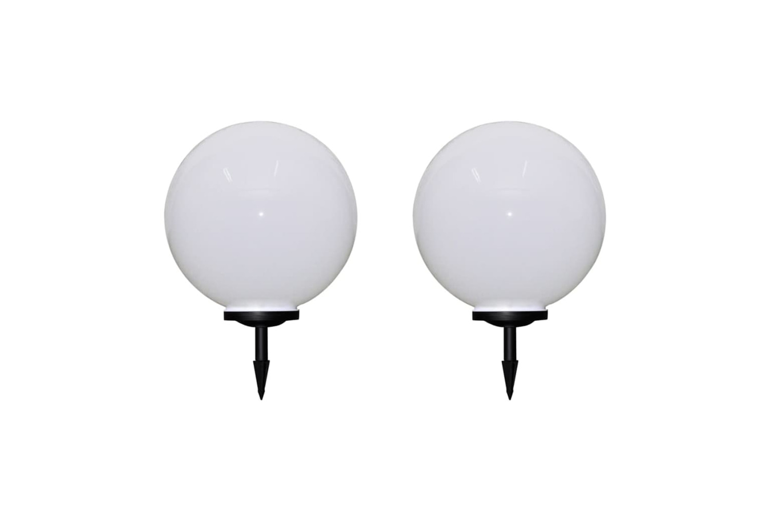 vidaXL 277118 Outdoor Pathway Lamps 2 Pcs Led 50cm With Ground Spike