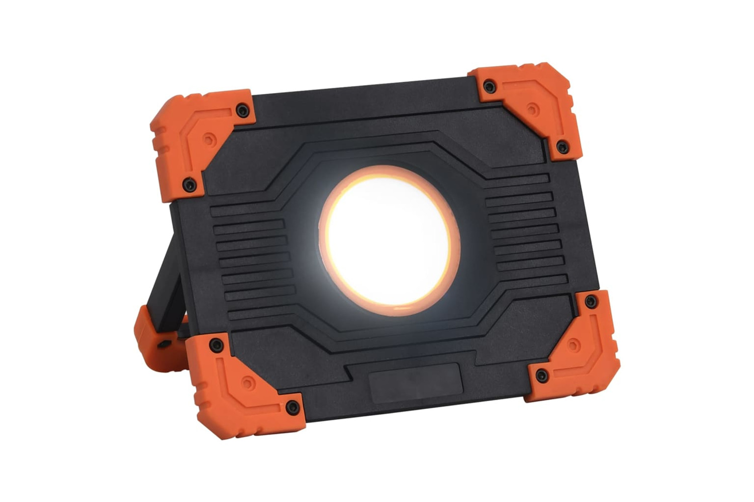 Vidaxl Portable Led Spotlight Abs 10 W Cold White