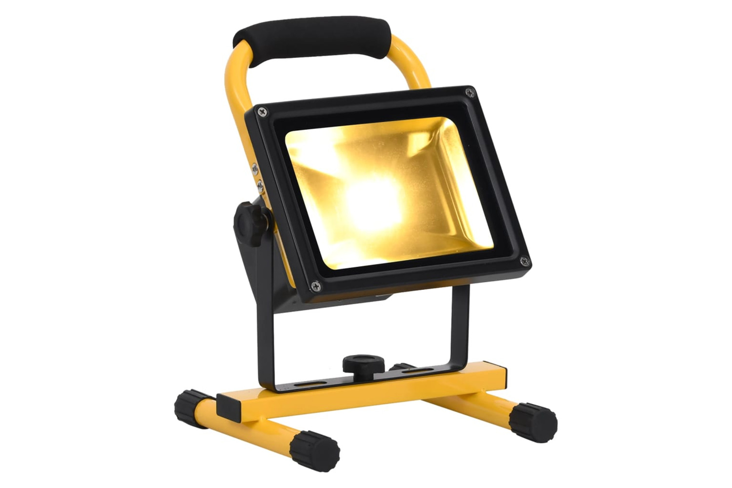 vidaXL 149665 Rechargeable Led Spotlight With Handle 30 W Warm White