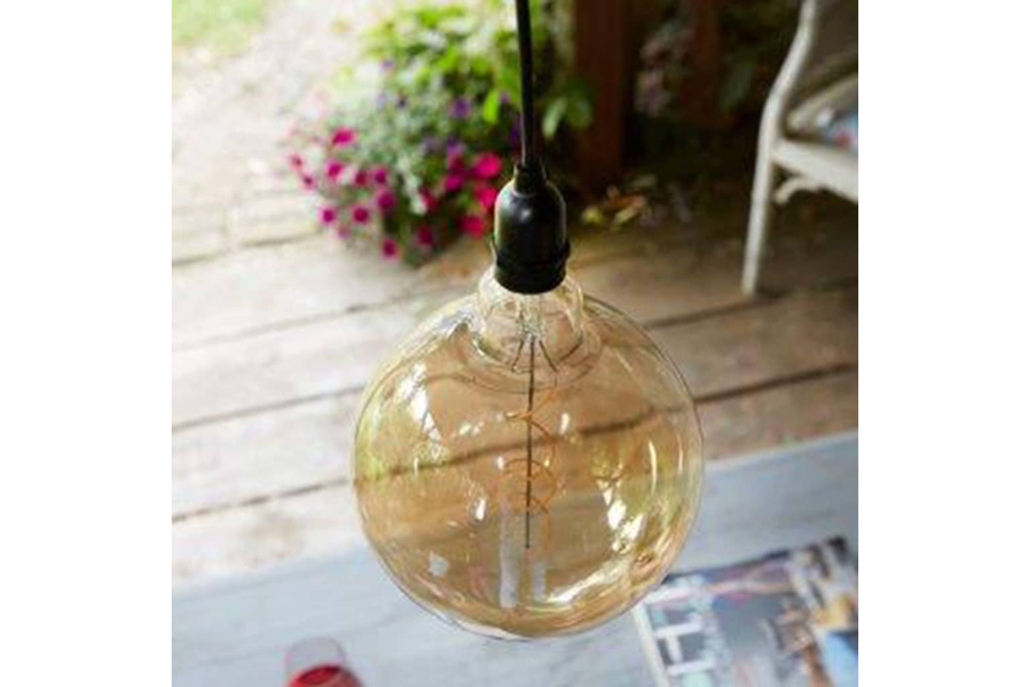 Luxform 428196 Battery Led Garden Bulb Sphere