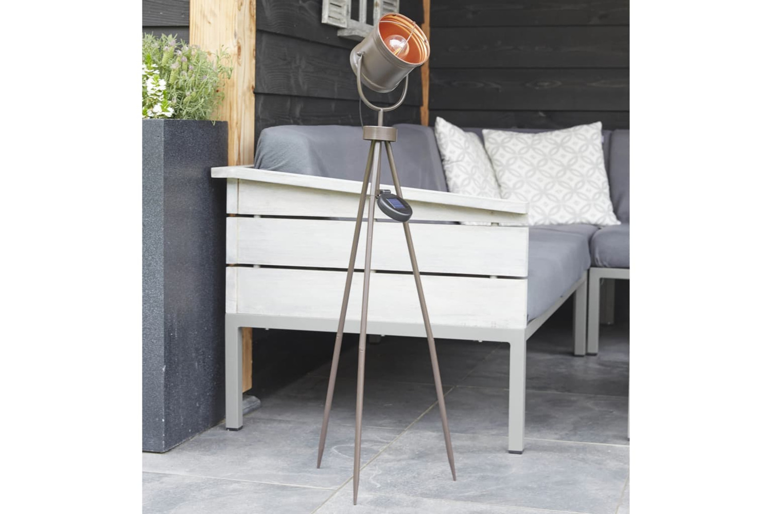 Luxform 434004 Solar Led Garden Studio Lamp Leipzig