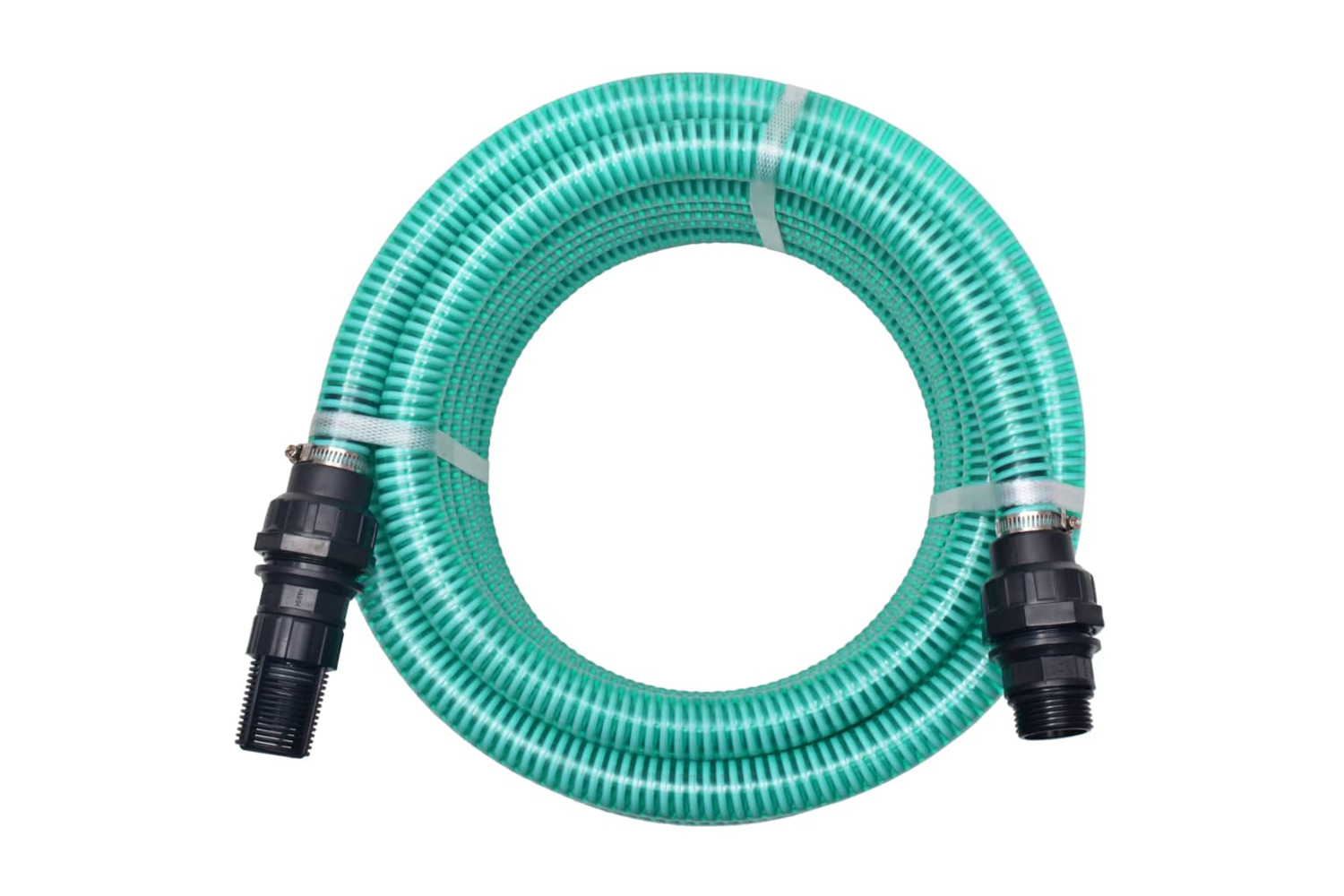 vidaXL 142894 Suction Hose With Connectors 7 M 22mm Green