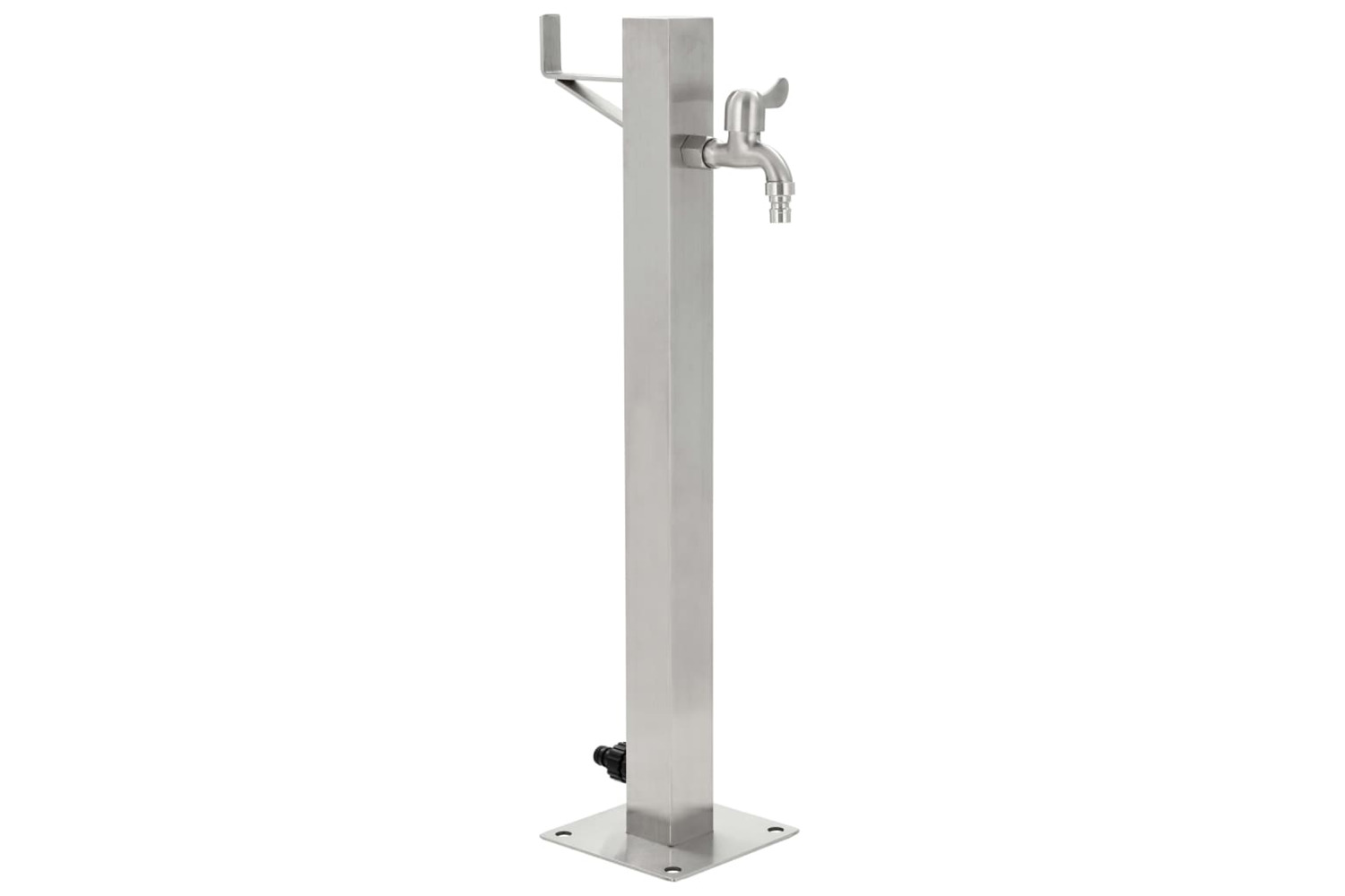 vidaXL 45454 Garden Water Column Stainless Steel Square 65cm