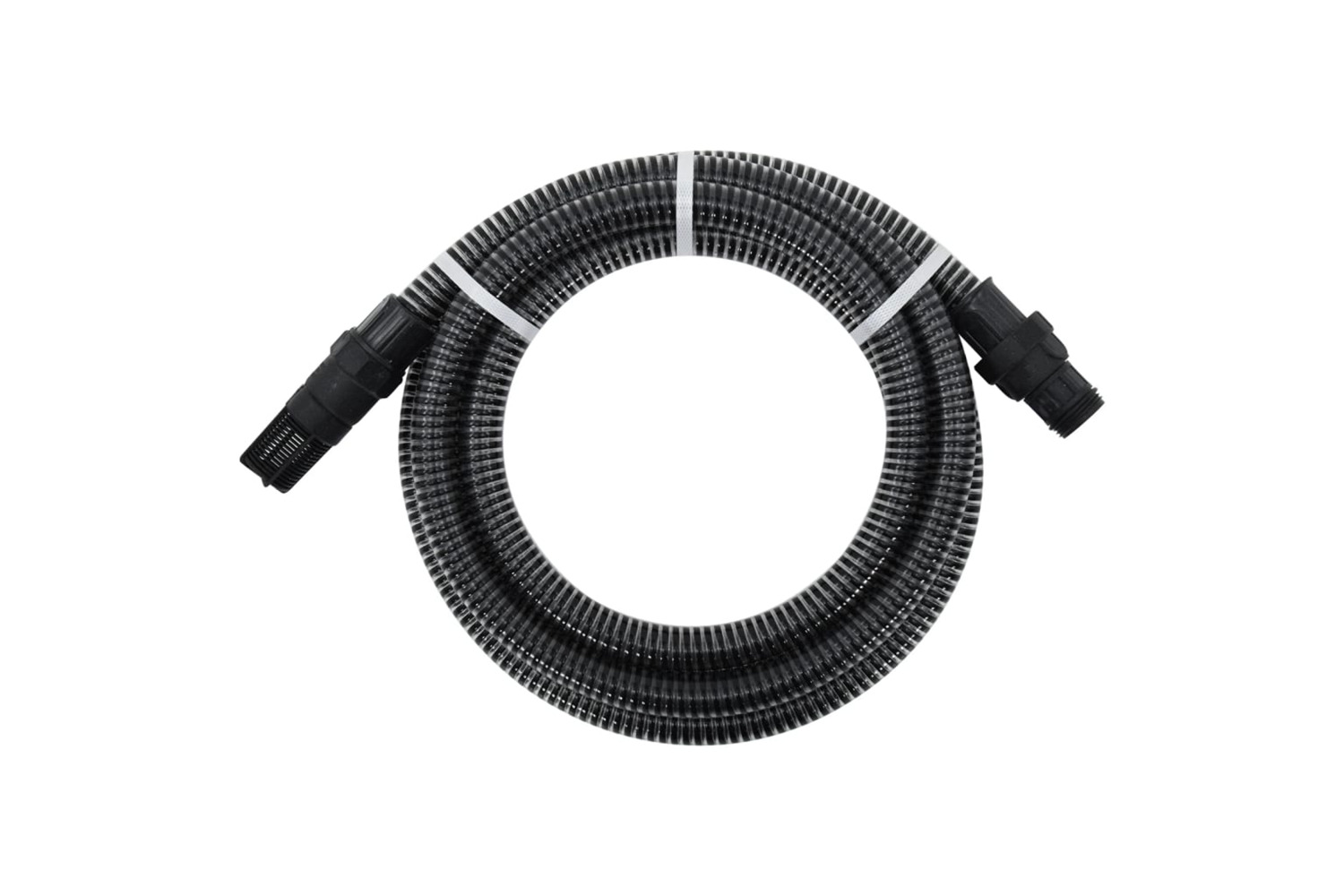 vidaXL 151076 Suction Hose With Pvc Connectors 4 M 22mm Black
