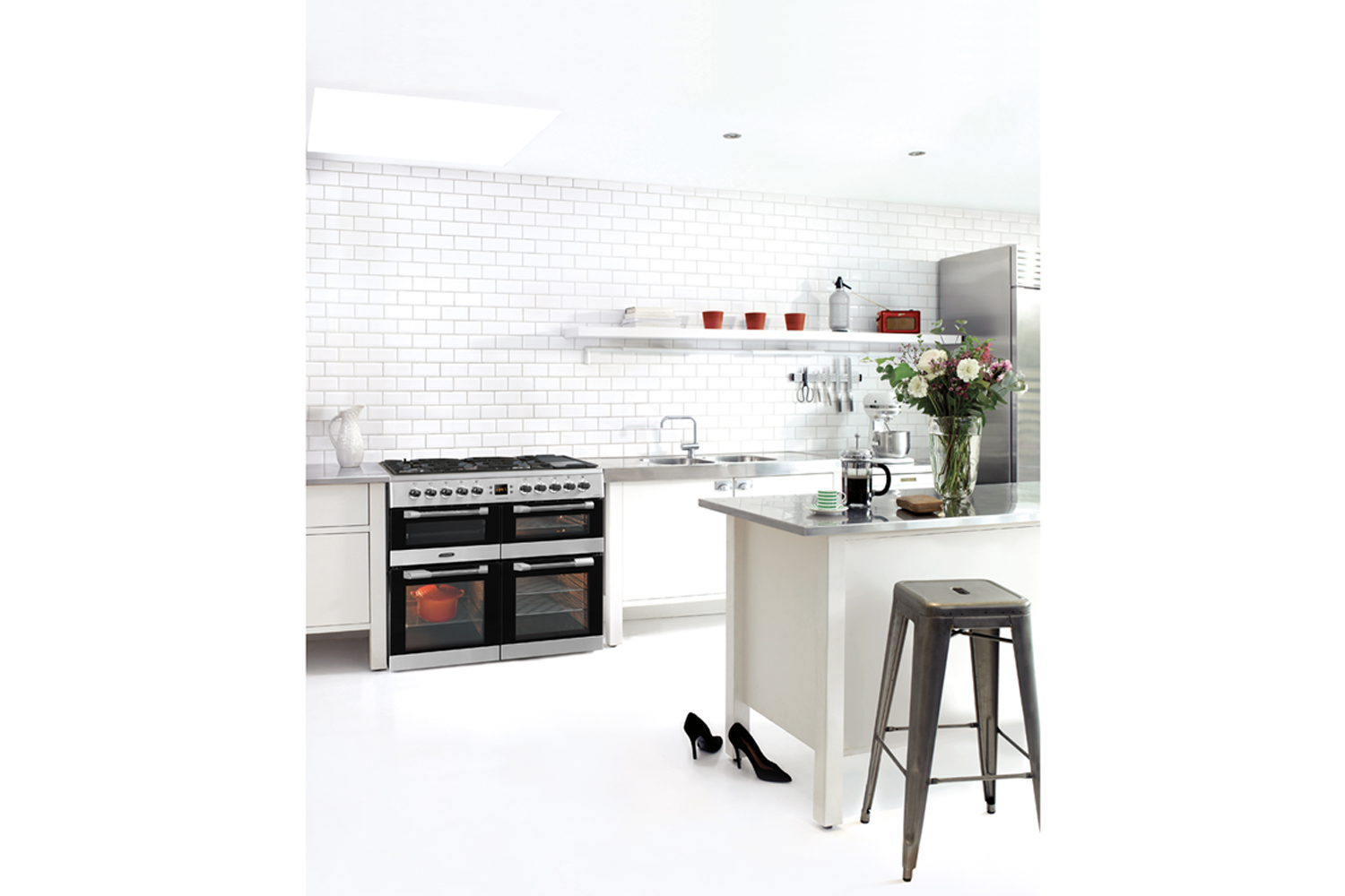 Leisure Cuisinemaster 100cm Dual Fuel Range Cooker | CS100F520X | Stainless Steel