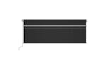 Vidaxl 3069424 Manual Retractable Awning With Blind&led 4x3m Anthracite