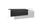Vidaxl 3069424 Manual Retractable Awning With Blind&led 4x3m Anthracite