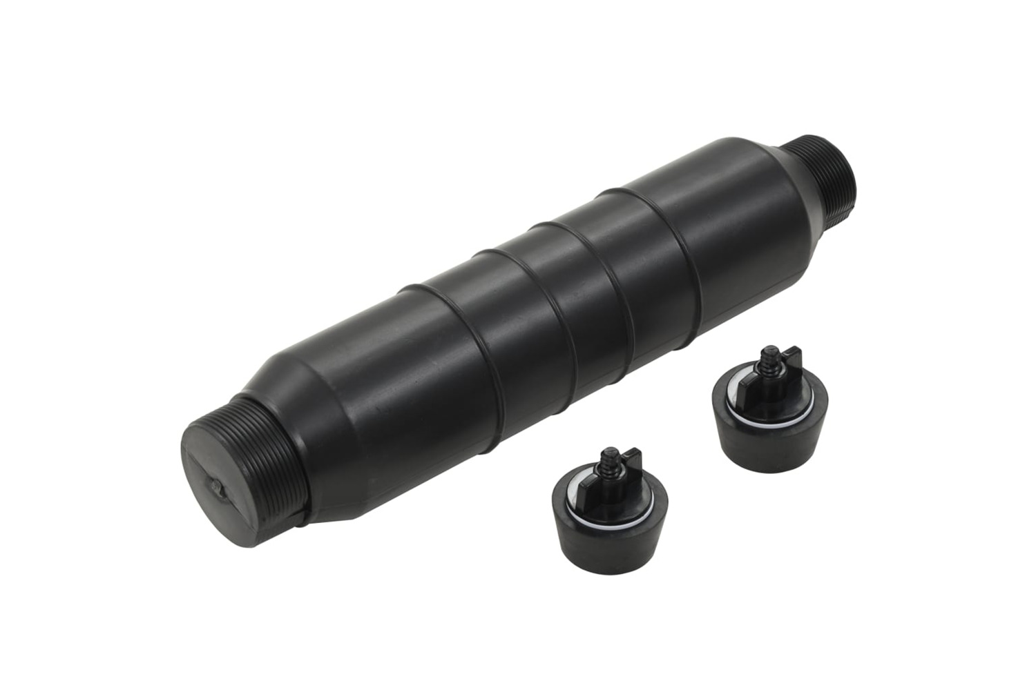 vidaXL 91747 Pool Winter Gizzmo Bottle With 2 Winter Plugs Hdpe