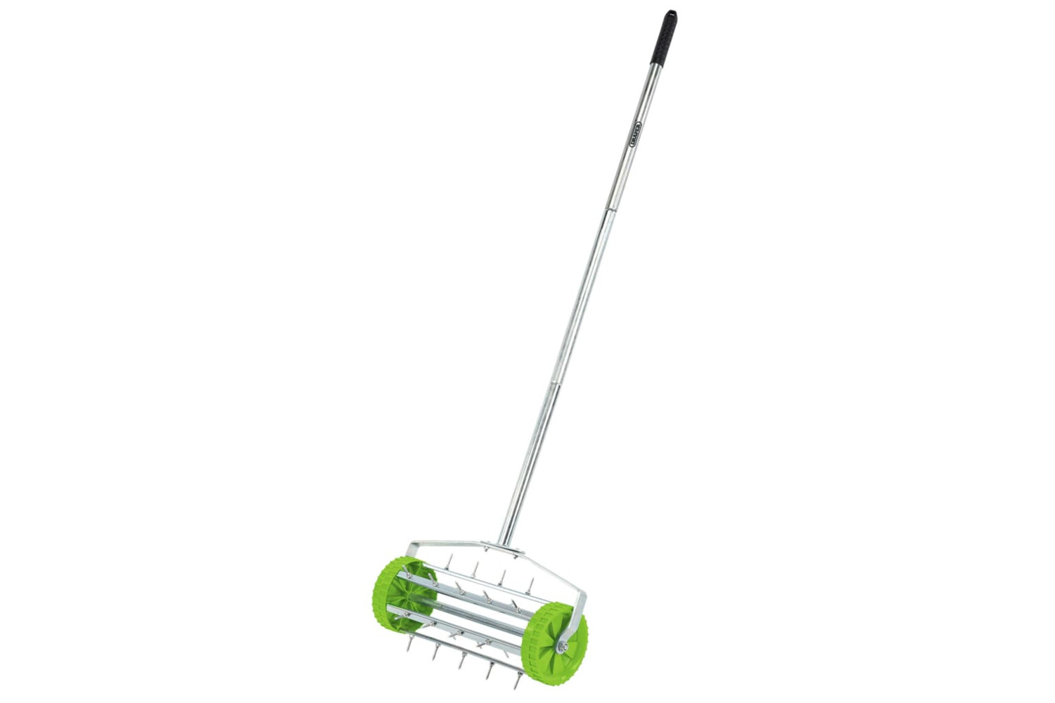 Draper Tools 429576 Rolling Lawn Aerator Spiked Drum 450 Mm Green