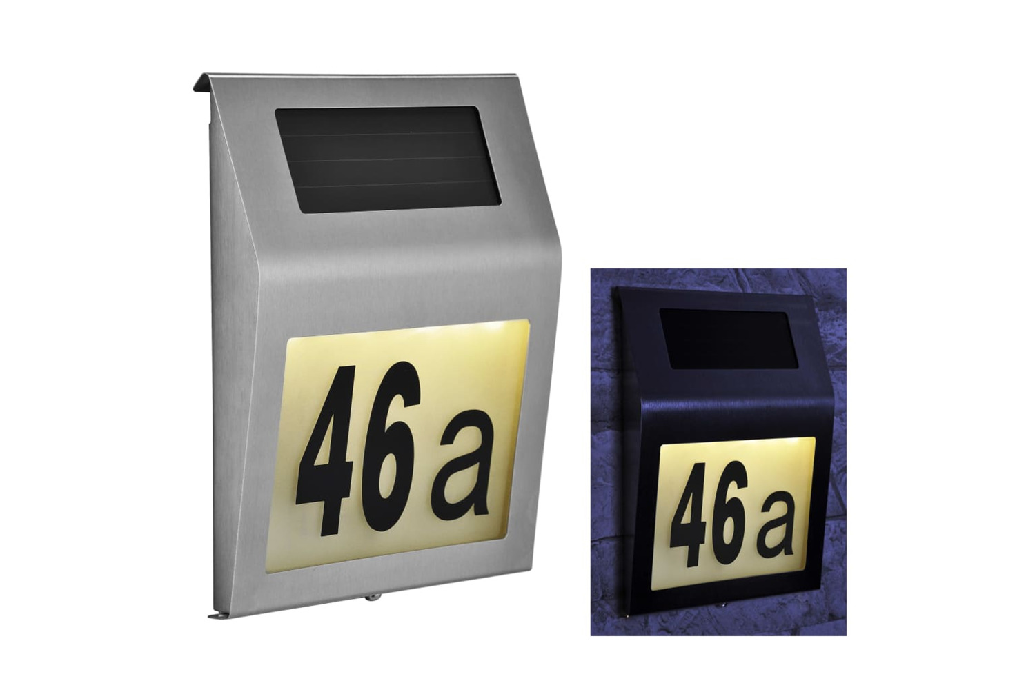 Hi Solar Led Illuminated Housenumber