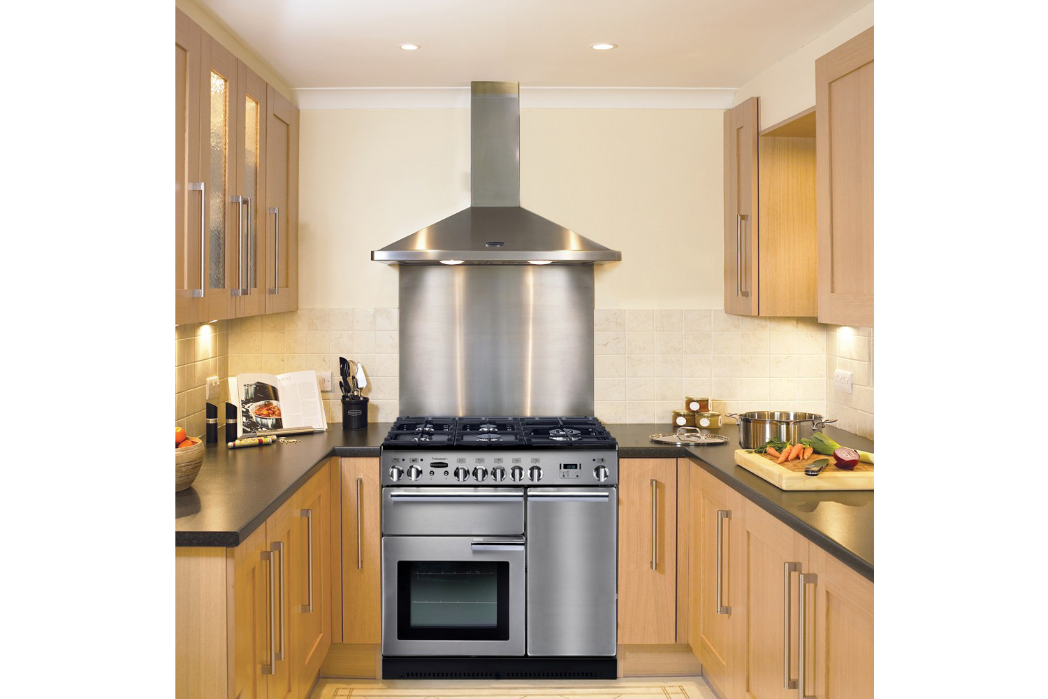 Rangemaster Professional Plus 90cm Gas Range Cooker | PROP90ECSS/C | Stainless Steel