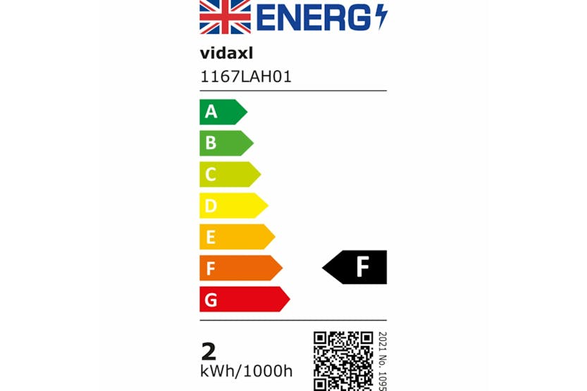 Vidaxl 41715 2 Led Inground Light 100 X 100 X 68 Mm