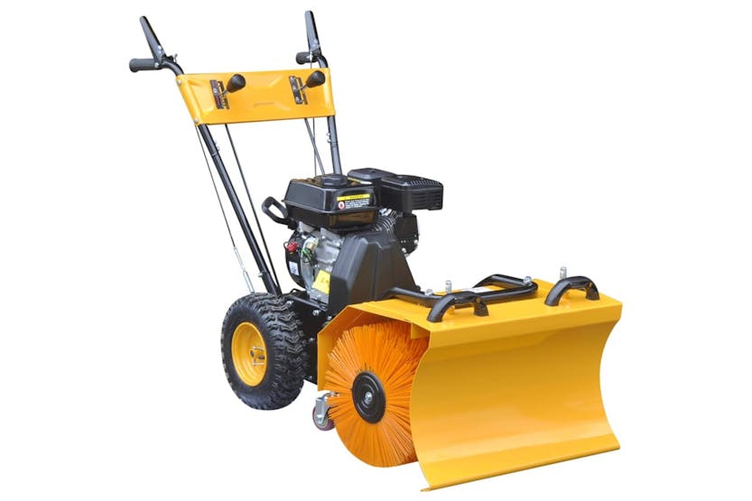 Vidaxl 141978 Multifunctional Petrol-powered Snow Plough/sweeper Set 6.5hp