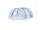 Vidaxl 92795 Pool Dome Oval 530x410x205 Cm