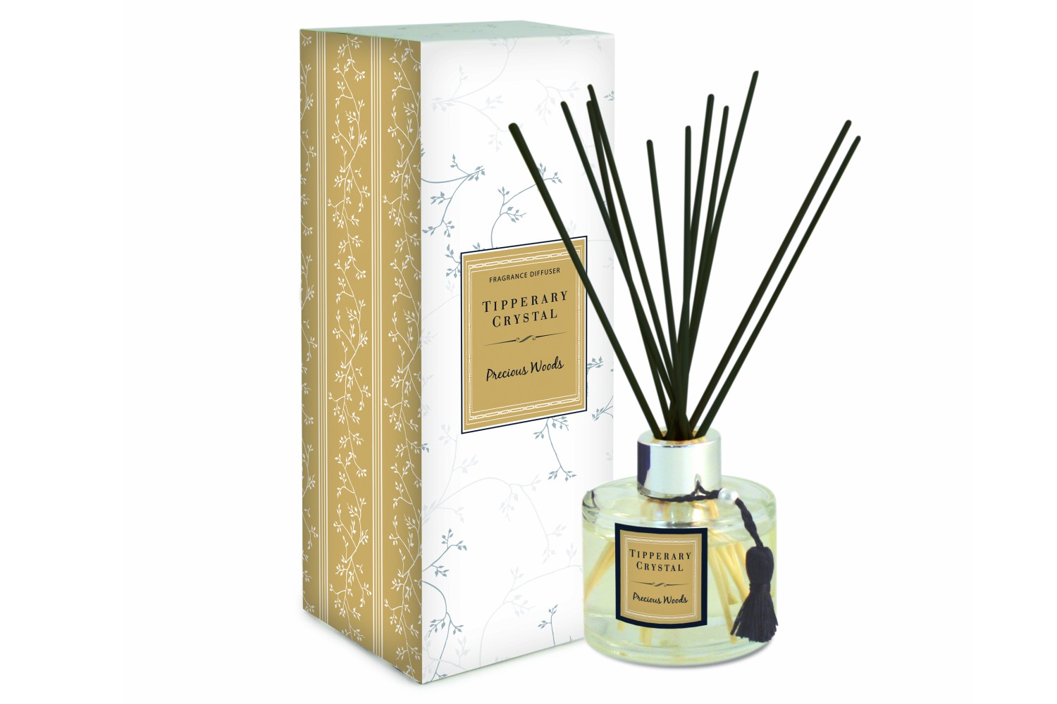 Tipperary Crystal Precious Woods Fragranced Diffuser