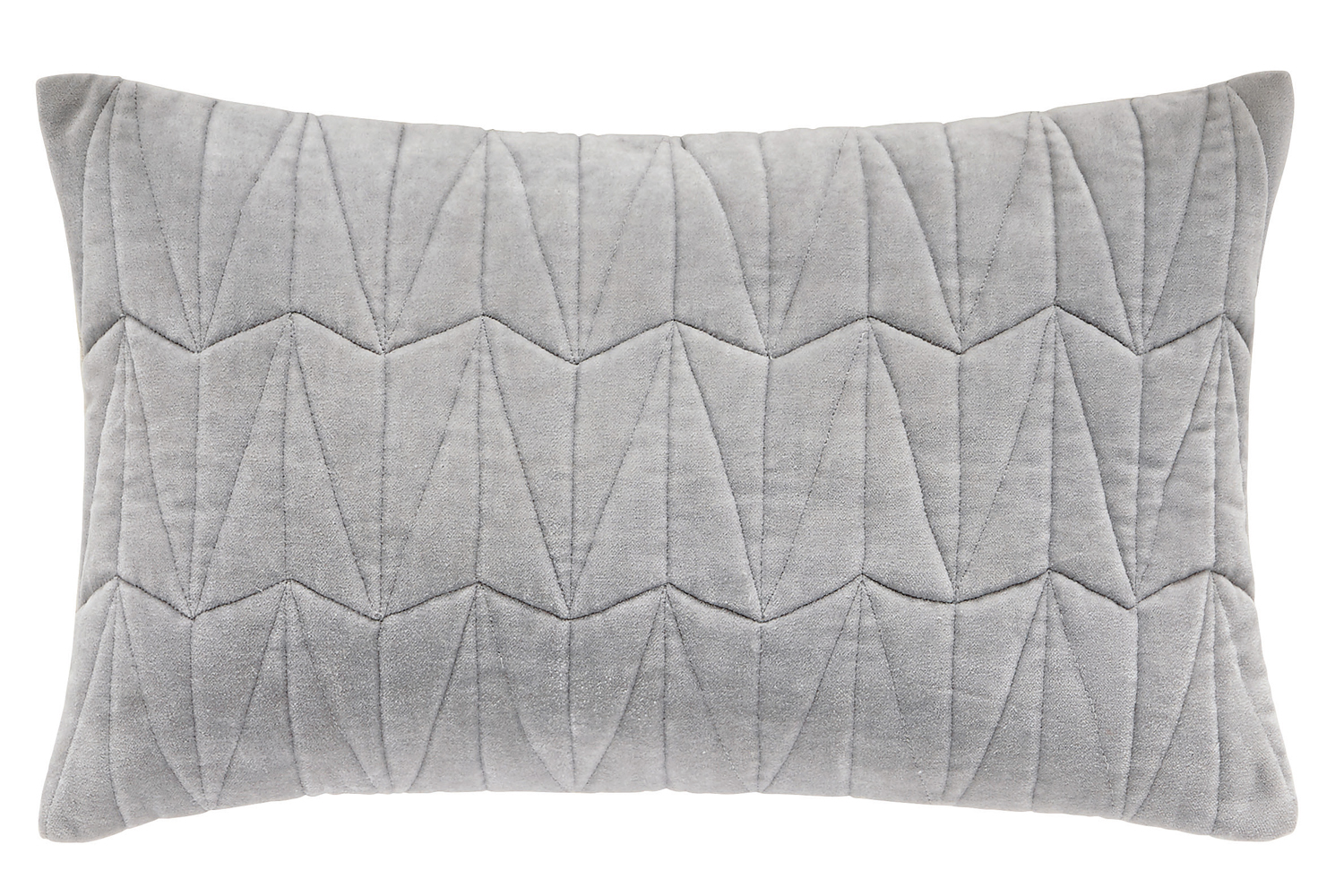 Clarendon Cushion Platinum | 30x50cm
