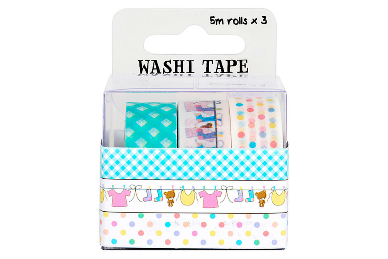 Washi Tape 3 Roll Pack | Baby