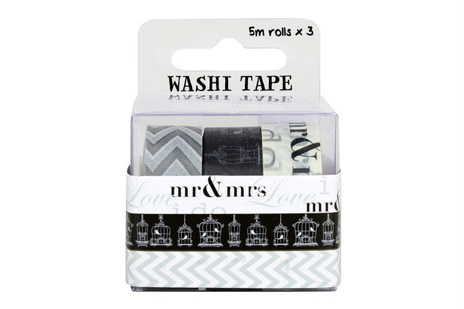 Washi Tape 3 Roll Pack | Wedding