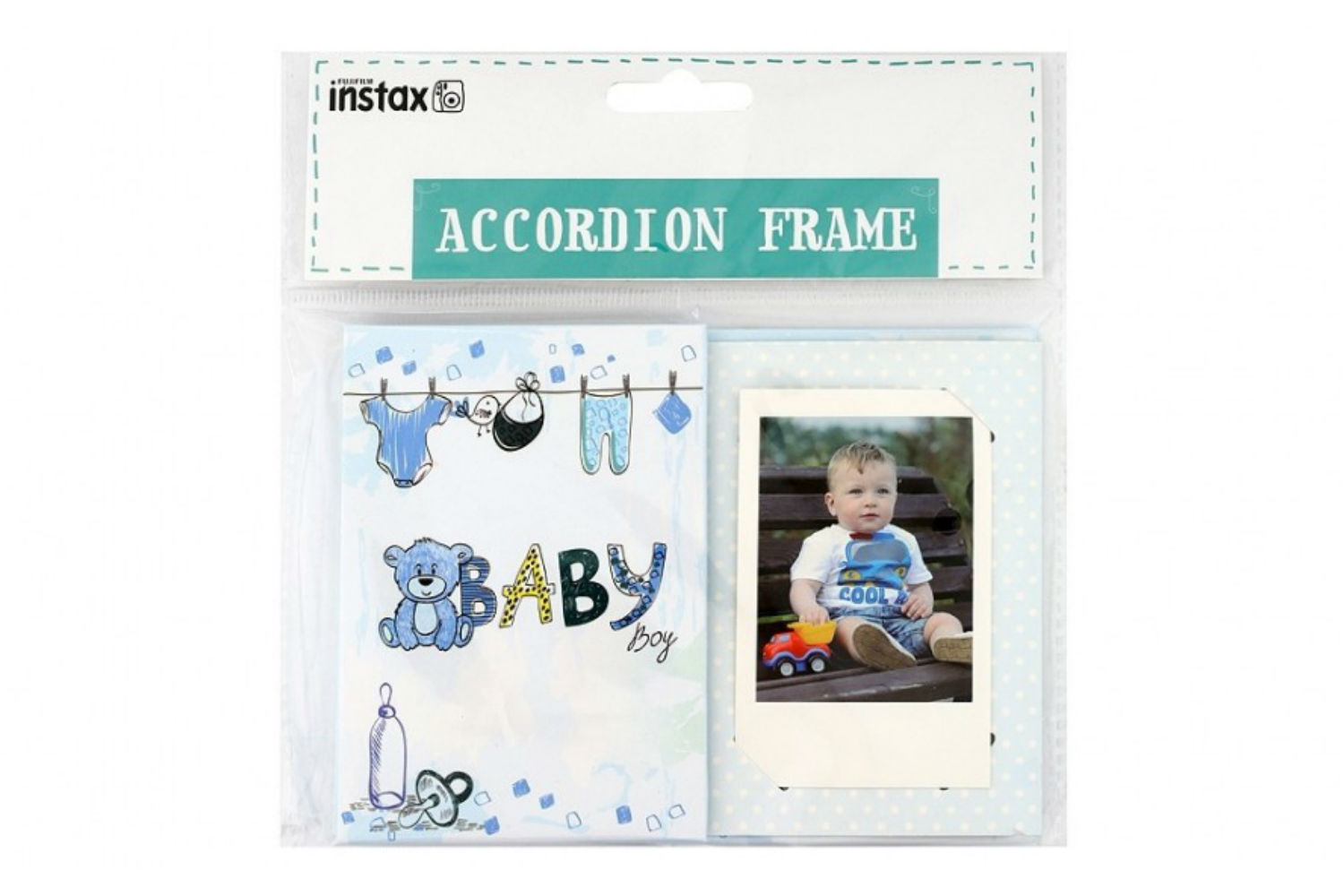 Instax Accordion Frame | Baby Boy