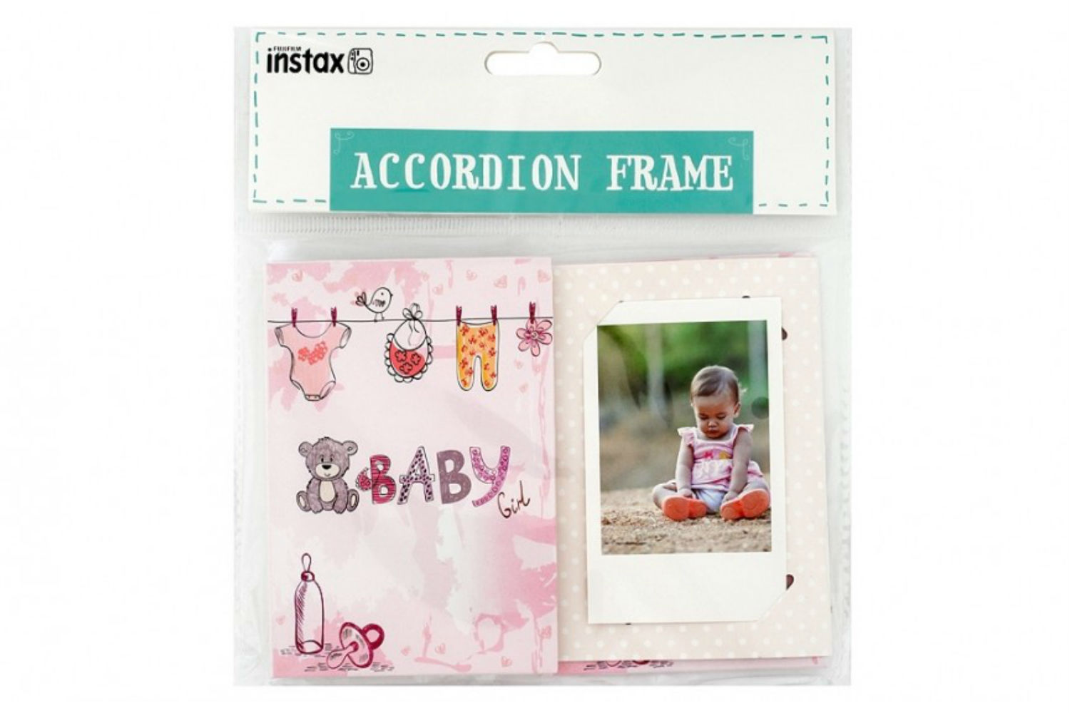 Instax Accordion Frame | Baby Girl