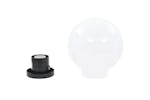 Vidaxl 277141 Led Bowl Lamps 4 Pcs Spherical 20 Cm Pmma