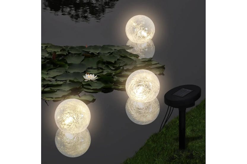 Vidaxl 277120 Floating Lamps 6 Pcs Led For Pond And Pool