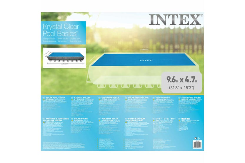 Intex 92032 Intex Solar Pool Cover Rectangular 975x488 Cm
