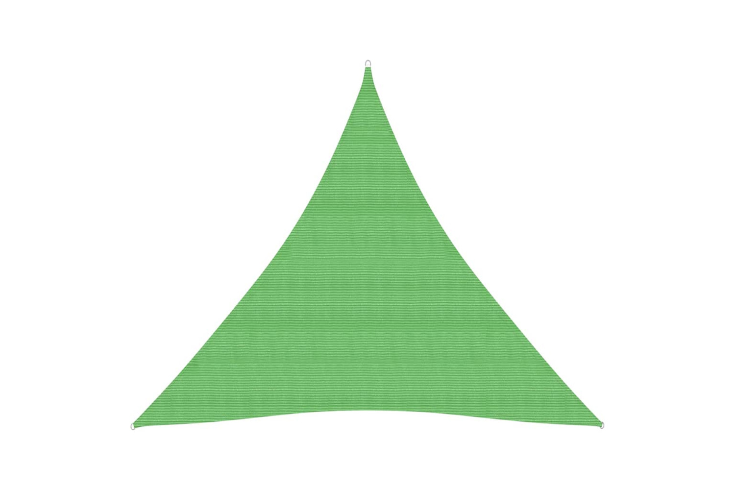 vidaXL 311307 Sunshade Sail 160 G/m² Light Green 3x3x3 M Hdpe