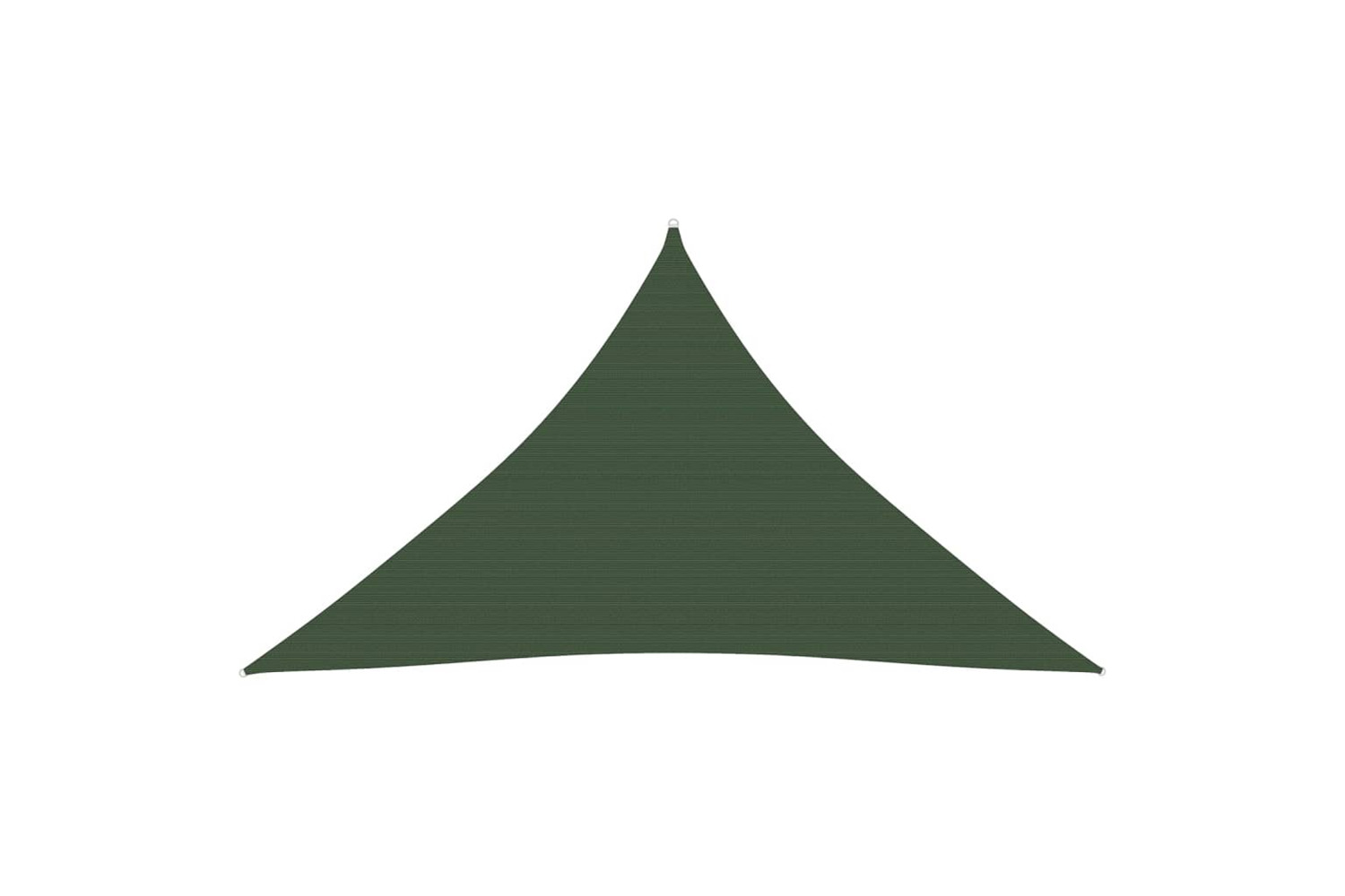 vidaXL 311474 Sunshade Sail 160 G/m² Dark Green 3x3x4.2 M Hdpe