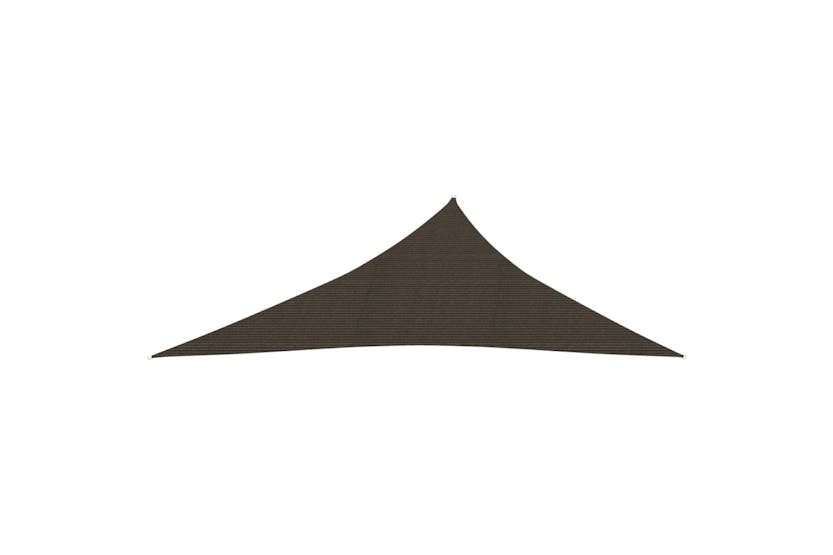 Vidaxl 311816 Sunshade Sail 160 G/mâ² Brown 4x5x6.8 M Hdpe