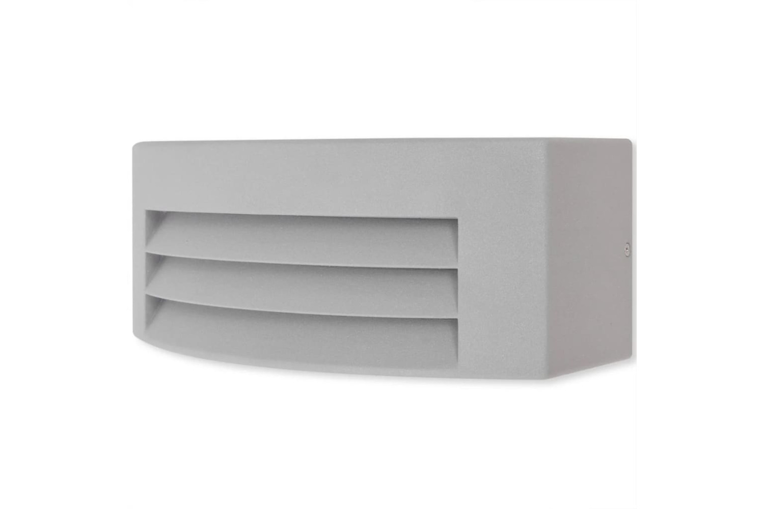 vidaXL 42230 Outdoor Wall Light Grey Aluminium