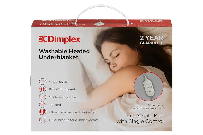Dimplex Single Washable Heated Underblanket | DUB1001