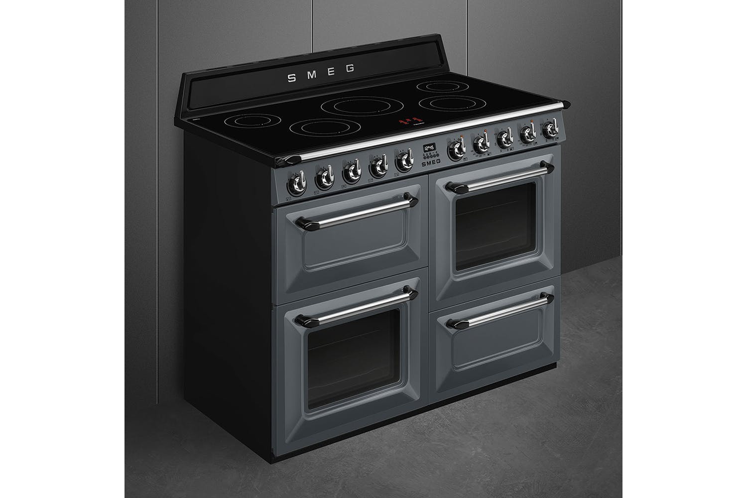 Smeg 110cm Electric Range Cooker | TR4110IGR2 | Slate Grey