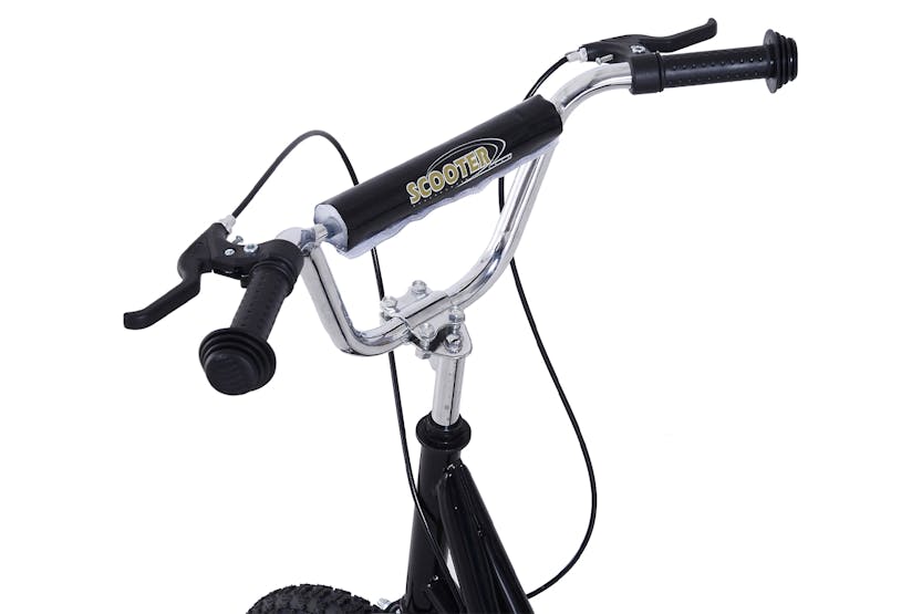 Homcom 53-0016 16" Kids Bicycle Scooter | Black