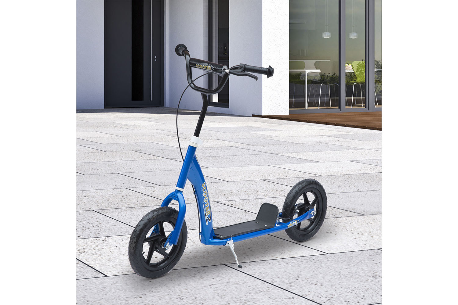 Homcom 53-0019 12" Kids Bicycle Scooter | Blue
