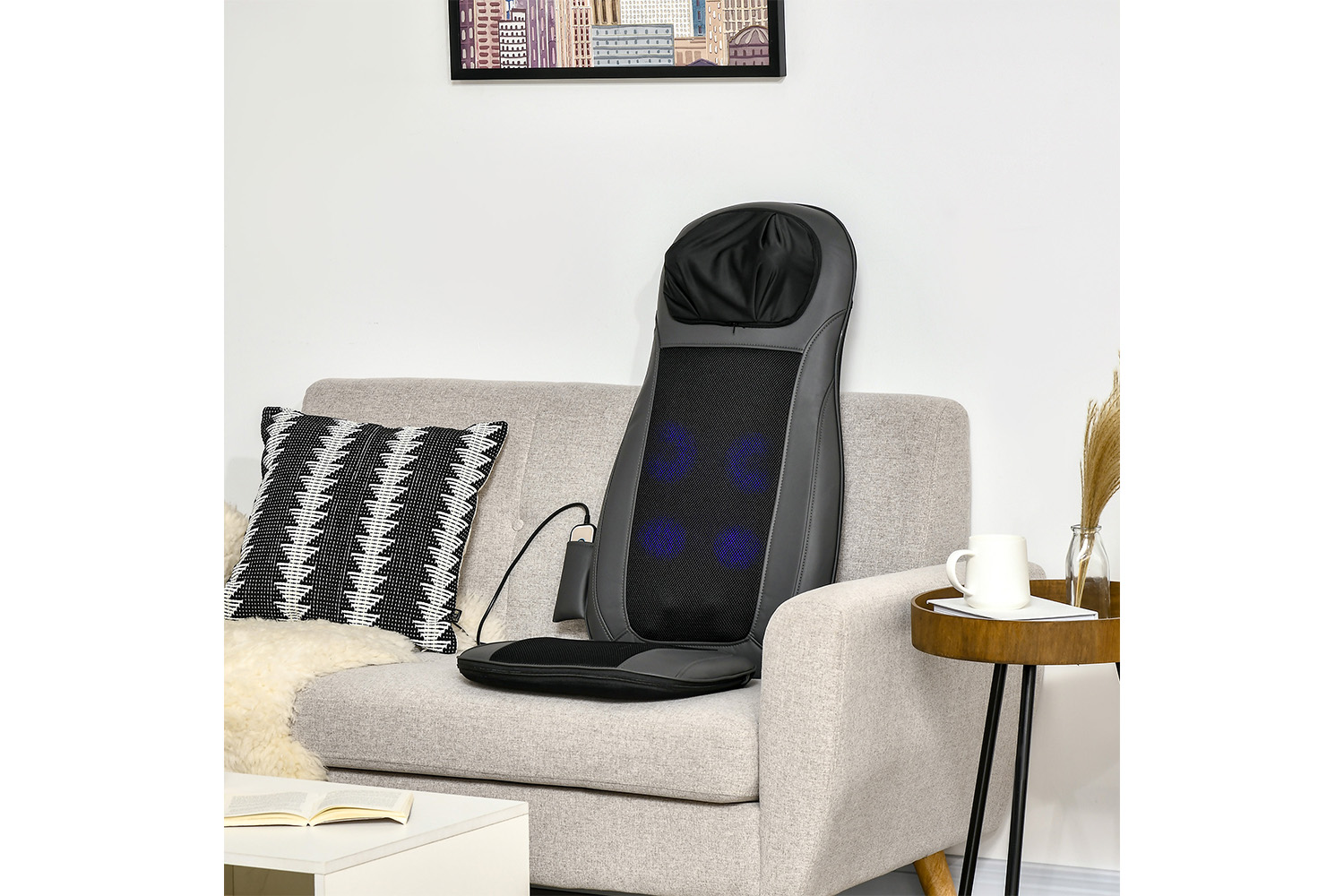 Homcom 700-152V70BK Massage Chair | Black
