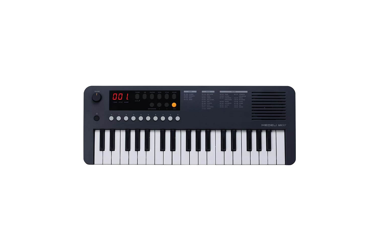 Medeli Mk37 - Portable Mini Keyboard, 37 Keys