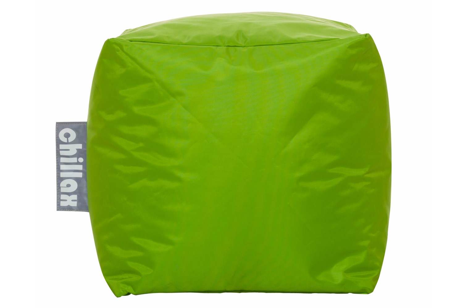 Chillax Cube Stool Bean Bag Lime Ireland