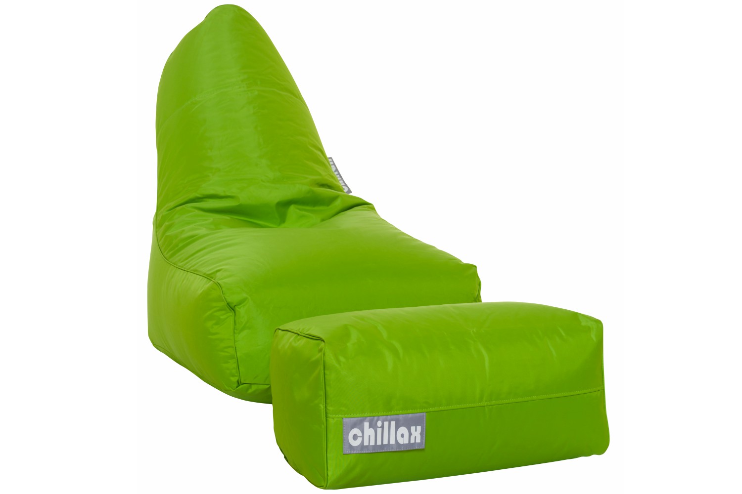 Chillax Seat & Footrest Bean Bag | Lime