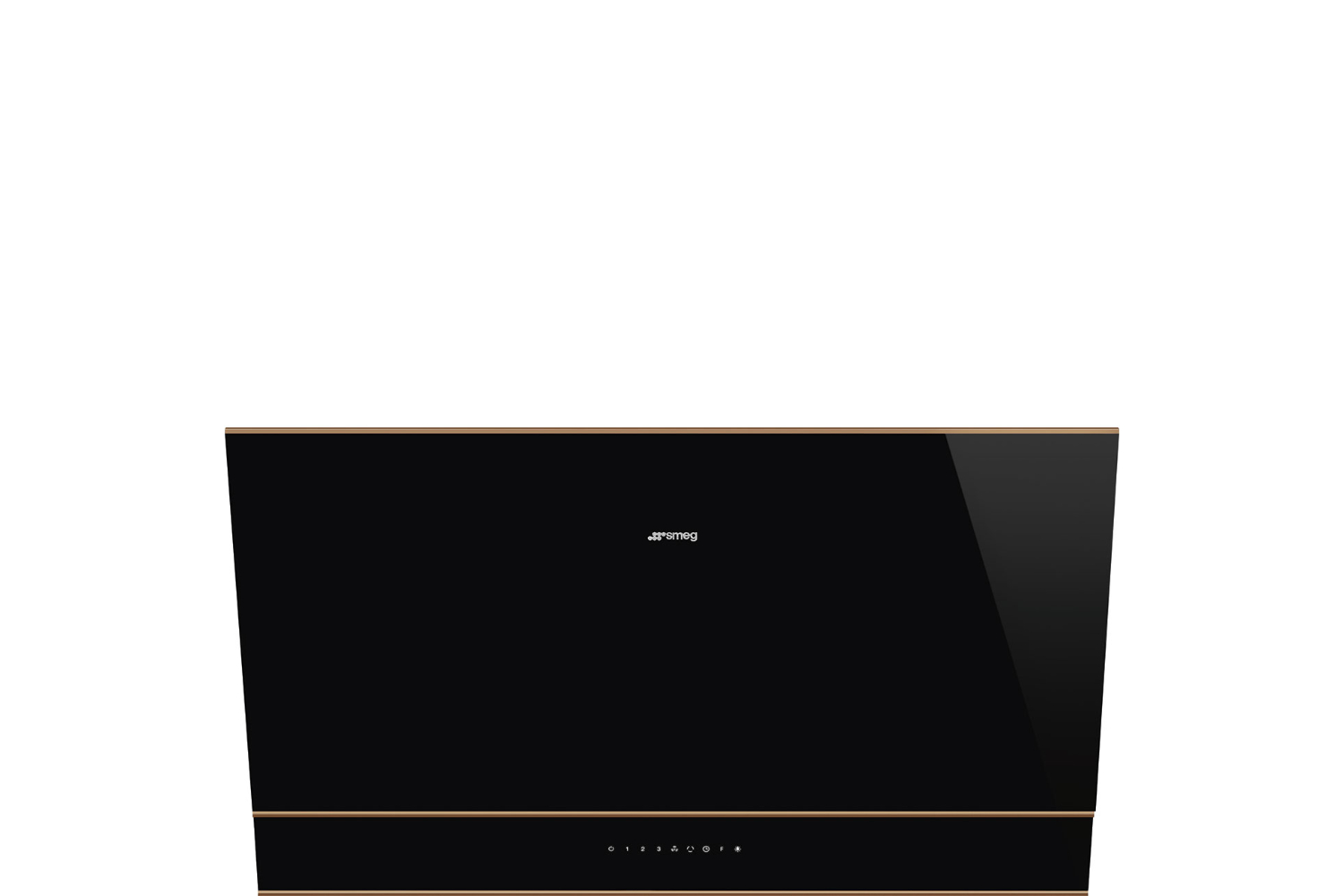 Smeg 90cm Decorative Wall Mount Hood | KV694R | Black