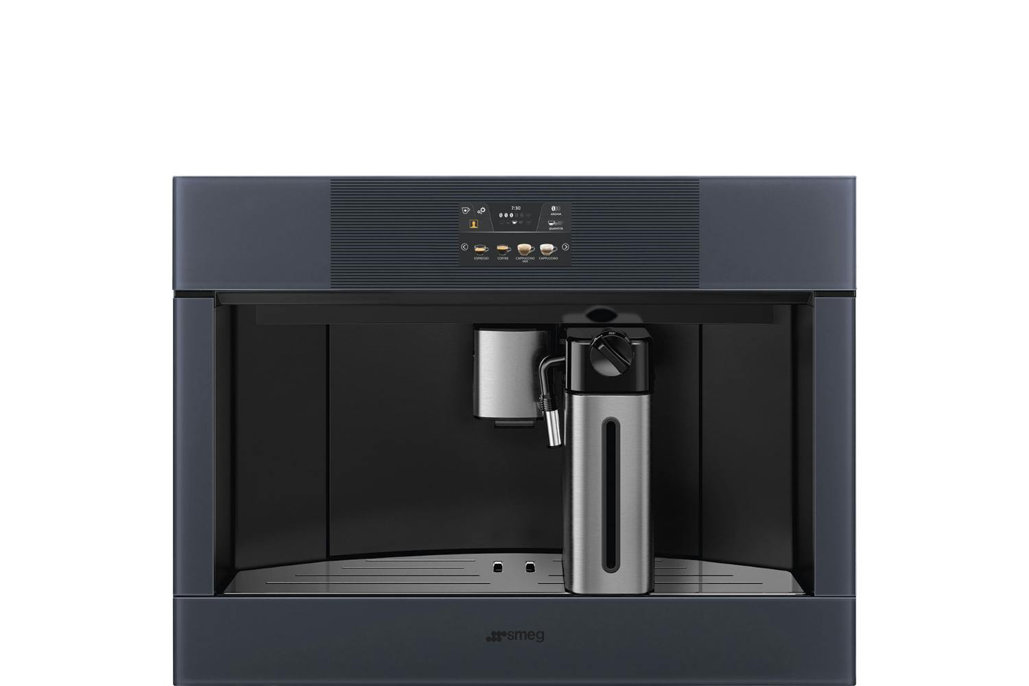 Smeg Linea Fully Automatic Built-in Coffee Machine | CMS4104G | Neptune Grey