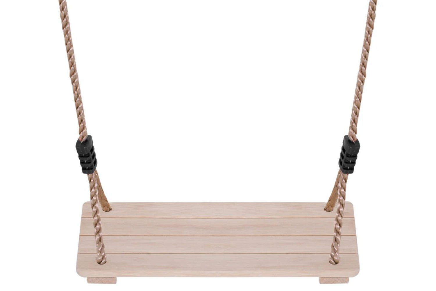 Homcom 344-010 Wooden Garden Swing Seat for Adults & Kids | Natural Wood Colour